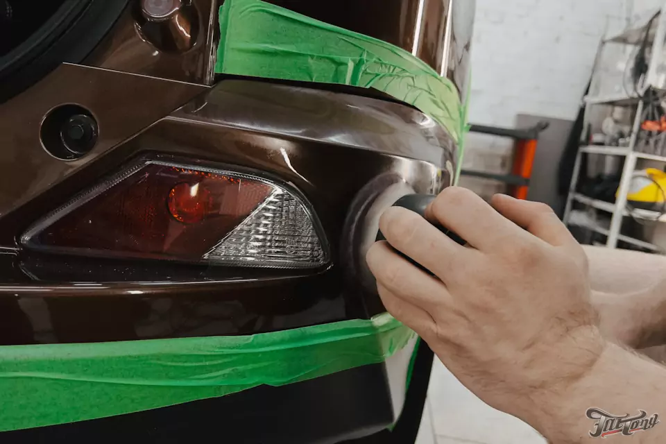 Предпродажная подготовка Toyota RAV4 в отделе детейлинга